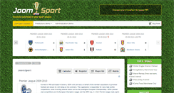 Desktop Screenshot of demo.joomsport.com