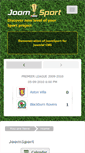 Mobile Screenshot of demo.joomsport.com